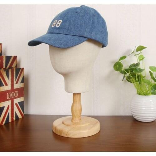 Best Quality Hat Display Head Mannequin Support Head Model Insertible Needle