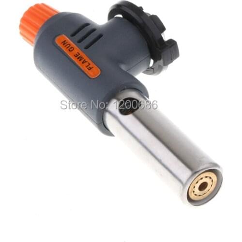 Camping Welding Auto Butane Burner Ignition Gas Torch Flame Gun Lighter BBQ Tool