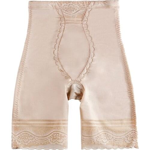 Women Butt Lifter Slimming Control Panties High Waisted Waist Trainer Belly Sheath Sexy Body Shaper Lace Hem Corsets Shapewear