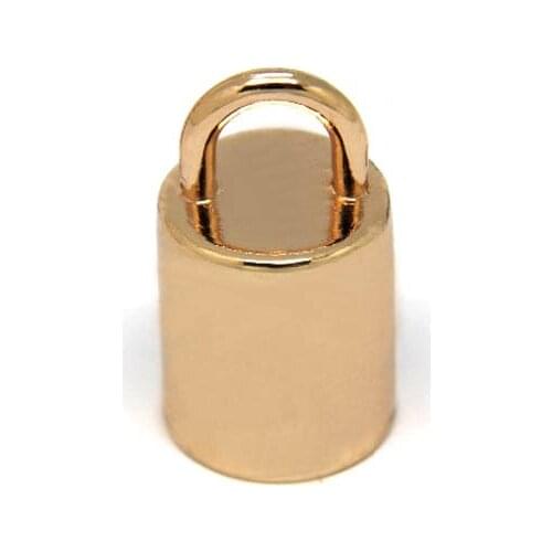 Trunk Shape Rope Cap Beads, 32 X 15.5 mm Big Hole Cord End