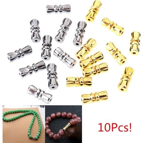 10Pcs Screw Clasp Barrel Screw Clasps For Diy Bracelet Necklace Jewelry Making