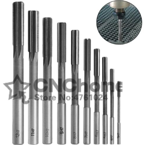 1PCS 2-20mm HSS H7 Reamer Machine HSS Straight Shank Milling Reamer Chucking Reamer(2mm/5mm6mm/8mm/10mm/12mm14mm/16mm18mm/20mm)