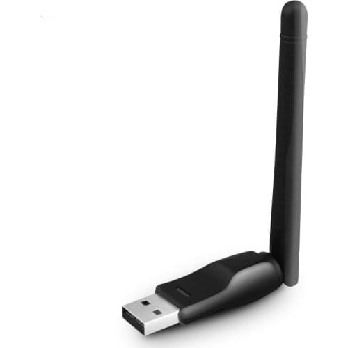 150mbps RT5370 Mini Wireless USB Adapter Lan Card 802.11n / g / b USB Wifi Receiver Wifi Dongle Antenna For Laptop PC Freesat V7