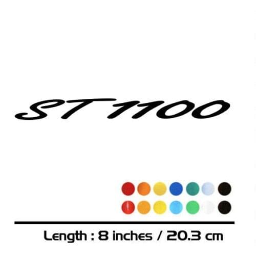 2 X New Sales motorcycle bike Fuel tank Wheels Fairing notebook Luggage helmet MOTO Sticker decals For HONDA ST1100