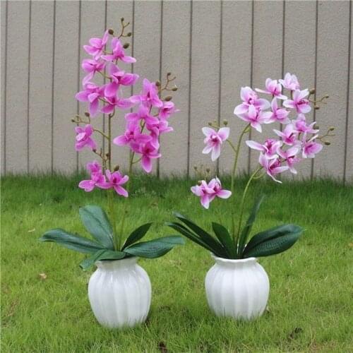 3 Fork East Asian Orchid Cymbidium Faberi Artificial Flower Preserved Fresh Flower Home Decoration Artificial Flower Plant
