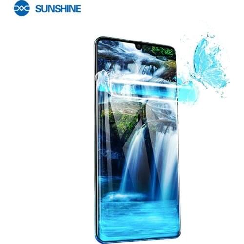 50pcs SUNSHINE New SS-057A Hydrogel Film 7 inch For SS-890C Machine Cutting Front Rear Film Tablet Screenback Cover Protectivex