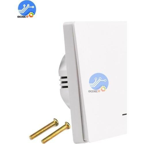 AC85-250V 1 2 3 way Wifi Smart Light Switch WIFI control 433MHZ RF433 Wireless remote control Switch for Tuya APP Smart Life