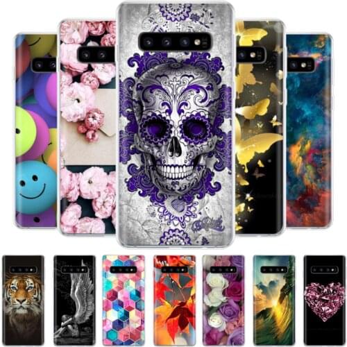 Case For Samsung Galaxy S10 Plus Silicone Case Soft TPU Case For Samsung Galaxy S10 E S 10 S10+ G975F S 10 SM-G973F Bumper Coque