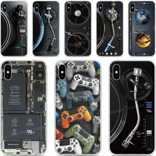 DJ Turntables Cover For Alcatel 3 3L 3V 3X 1 3C 1C 1X 1V 1S 2019 Soft TPU Case For Alcatel 1SE 1S 1V 3L 3C 1A 1B 2020 Phone Case