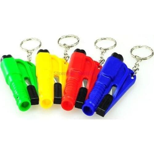 By DHL or Fedex 1000pcs safety hammer car hammer window emperorship keychain car Window broken emergency glass breaker