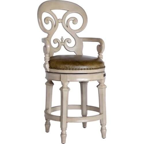 Modern style elegant white color bar chair for bar furniture Барный стул для барной мебели GH180