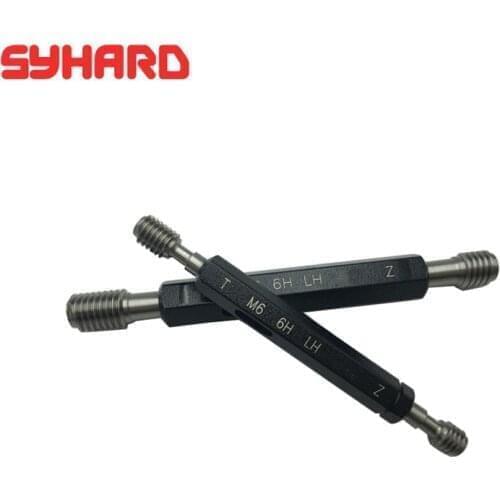 Left Thread Plug Gauge Measuring Tools Go No-Go Gauge M6 M5 M8*1.5 M10 M12 M14*1 6H