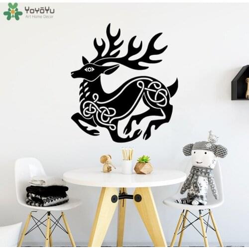 YOYOYU Wall Decal Deer Animal Adhesive Vinyl Wall Sticker Livingroom Poster Baby Kids Room Art Mural Houseware Decor Gift CT778