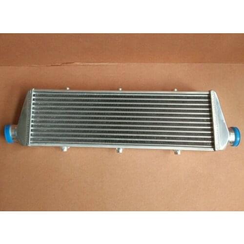 New Performance Aluminum Intercooler For 550x180x50mm 2.25'' inlet/outlet Tube and Fin Design