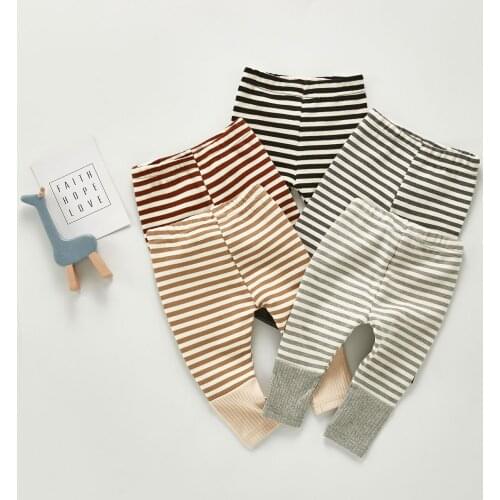 Boys Cotton Kids Trousers Baby Pp Pants Autumn Children Clothing Infant Casual Pants 6M-3T Spring Fall Toddler Girls Leggings