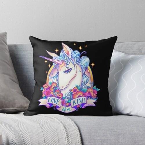 One of a Kind Creature Throw Pillow Cushion Cover Polyester throw pillows case on sofa home living room car seat decor 45x45cm