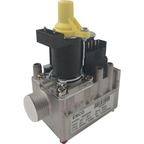 Full new and high quality ERCO EBR2008N 220V Boiler Parts Gas Valve for Ferroli 46562030 & KoreaStar KS902608710