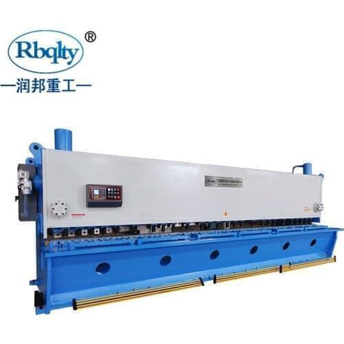 QC11Y series guillotine cutting machine E21s controller hydraulic guillotine shearing machine
