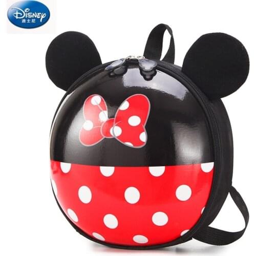 Disney Mickey Spiderman 3D Plush Backpacks 3-6 Year Old School Bags For Child Eggshell Backpacks Book bag Kids Shoulder Bag