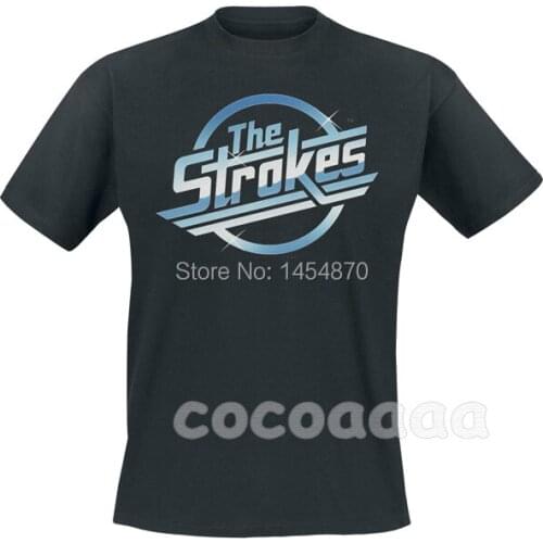 The Strokes Vintage Rock Brand men women shirt 3D mma fitness Hardrock heavy Metal 100%Cotton skateboard hipster