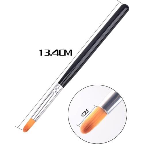 Nail Art Lines Painting Black Pen Brush Striper Daisy Acrylic Fan Gradient Shading UV Gel Polish Tips Flower