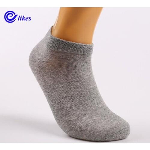 10pairs Black Gray Brand New Slippers Shallow Mouth men Invisible White Cotton Ankle Socks male sock man socks