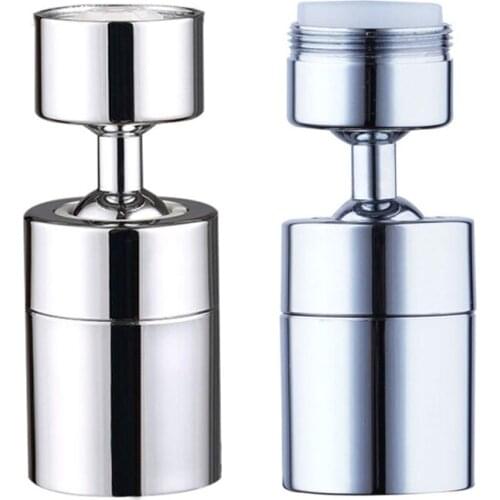 2 Modes Adjustable 360° Swivel Kitchen Tap Head Faucet Water Saving Filter Sprayer Sink Aerator Mixer