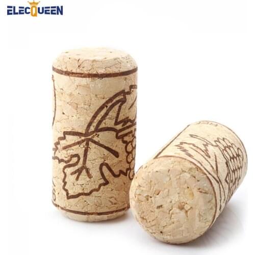 20 pcs/lot, 21*40mm Convenient Unused Straight Natural Tapered, Round Cork Plugs Wine Corks Stopper