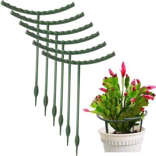 20Pcs Plant Support Frame Supports Rod Garden Climbing Trellis Flower Stand Cage Indoor Outdoor Decoration Support
