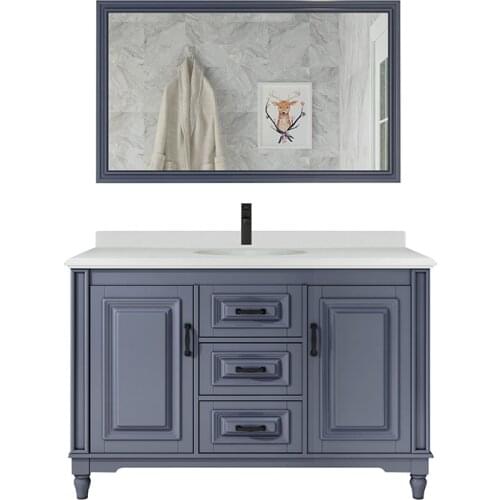 2020 new bathroom furnitures solid wood bathroom vanity SV210