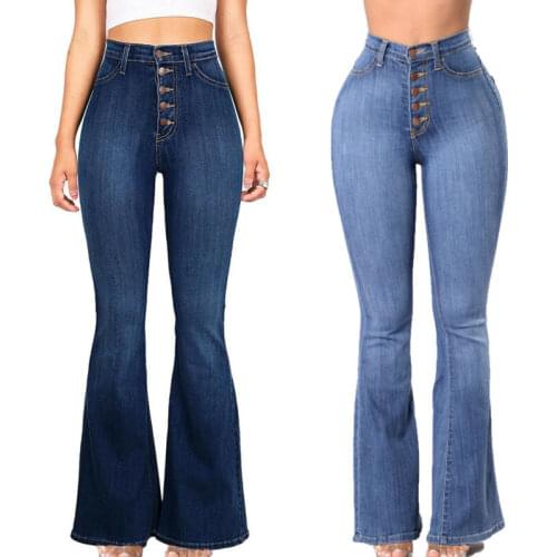 BAIDAFEI Women's Flared Jeans