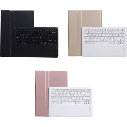 Case+Keyboard For Samsung Galaxy Tab S7FE T730/T736/S7 Plus T970 T975 12.4 inch Flip Case Tablet Stand with Pen Slot