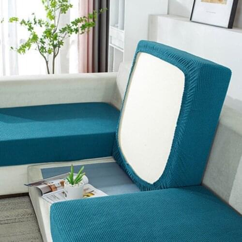 Elastic Sofa Cushion Cover For Armchair Living Room Thick Corner Sofa Seats Funiture Protector Slipcover Couch Cover