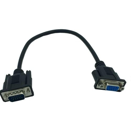 VGA HDTV/HD15 Male to Female Cable Can be mounted on a face plate 0.3m
