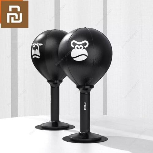 Xiaomi New Style 2021 Desktop Entertainment Decompression Vent Ball Release Stress Boxing Ball High Elasticity Powerful Sucker