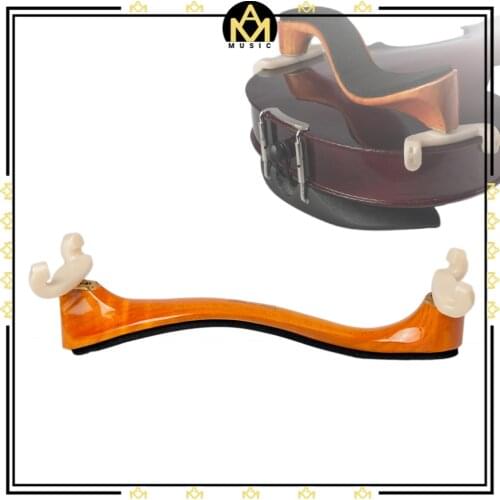 Violin Shoulder Rest Adjustable For 4/4 3/4 Fiddle Violin Shoulder Rest Plastic 3/4 4/4 Violin Accessories Orange Color