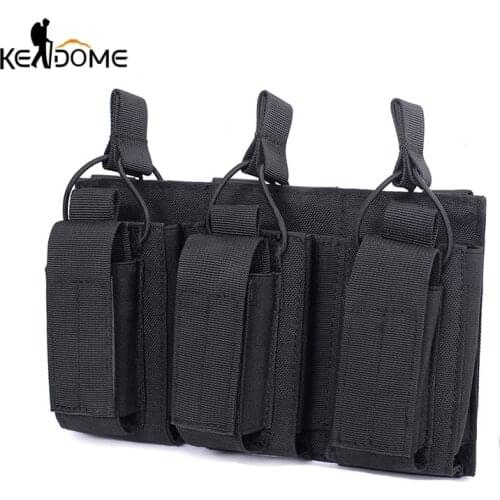 Live-Action CS Tactical Double Pack Outdoor Multi-Purpose MOLLE Tool Storage Bag Elastic Nylon Sundries Bag Tactical Bag X665D
