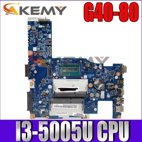 Applicable to G40-80 notebook motherboard I3-5005U UMA number NM-A362 FRU 5B20K62227 5B20K62230