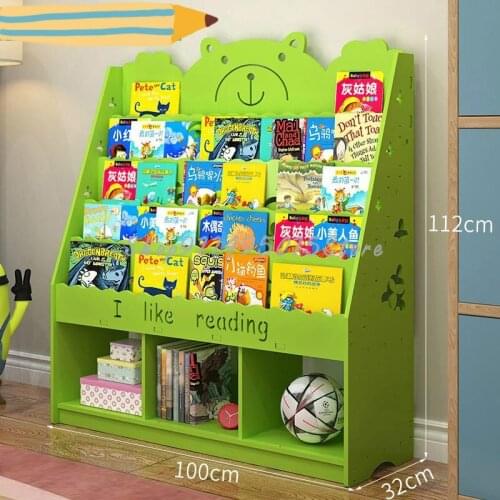 Simple Childrens Bookshelf Baby Home Storage Rack Simple Student Bookshelf Floor Storage Bookcase Childrens Picture Book Rack