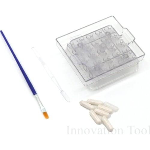 Manual Capsule Filling Board Machine Size 00 0 1 2 DIY Pharmaceutical Herbal Powder Liquid Pills Capsules Maker Filler Tool