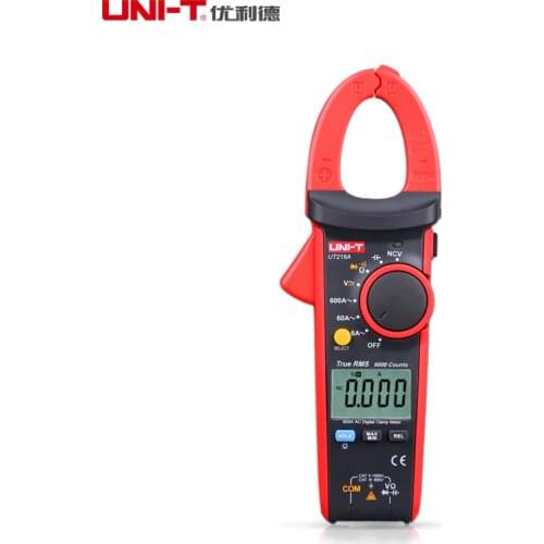 UNI-T 600A True RMS Digital Clamp Meters; UT216A/UT216B/UT216C/UT216D Digital Ammeter, Resistor/Capacitor/Frequency/NCV Test