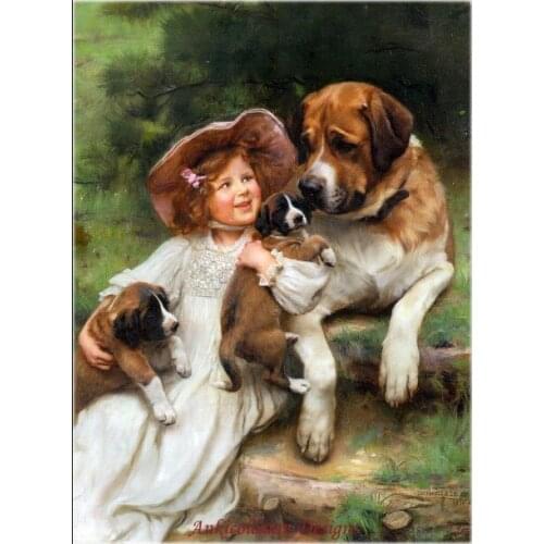 Needlework for embroidery DIY DMC High Quality - Counted Cross Stitch Kits 14 ct Oil painting - Which May I Keep