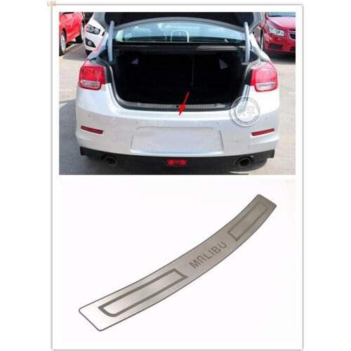 For Chevrolet MALIBU 2012-2015 High-quality stainless steel Trunk threshold Scratch protection car accessories