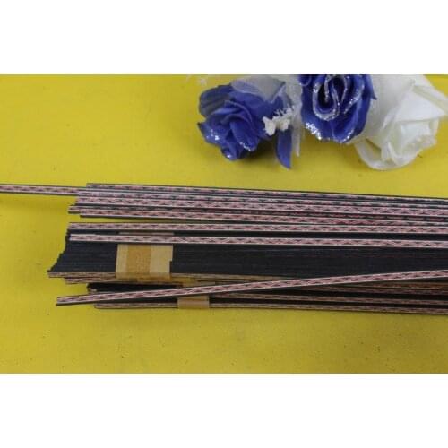 Yinfente 25x Guitar Binding Inlay Body Project Purfling Strip Guitar parts 640 x 5 x 1.0mm Solid wood inlay Multiple choose