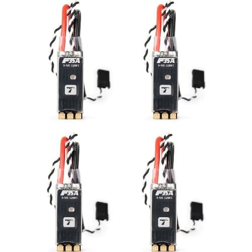1 /2 / 4PCS T-motor F35A 3-5S 35x11mm 35A BLheli_32 32bits Brushless ESC DShot1200 w/ RGB LED for RC Models Parts
