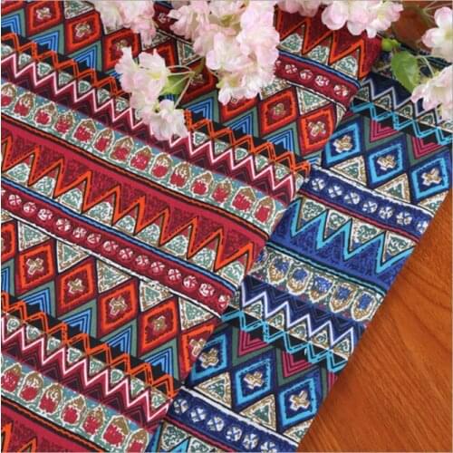 100*50cm 45% cotton 55% linen bed fabric