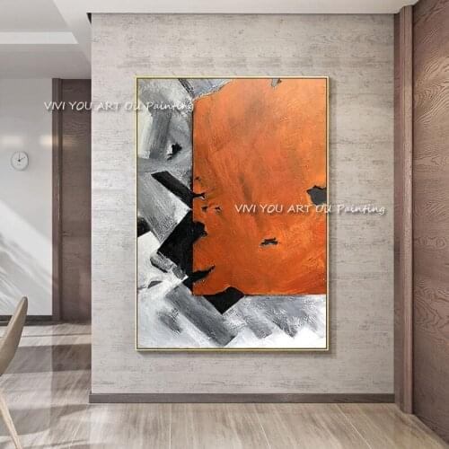 100% Handmade Oil painting Palette Knife Modern Artwork Abstract Painting Large Wall Art Acrylic Canvas Painting