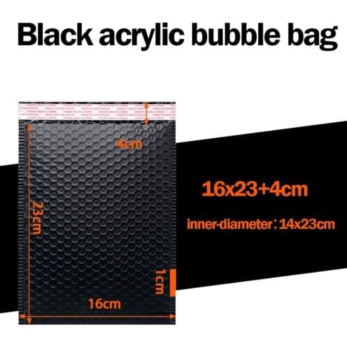 134Pcs Foam Envelope Bags Self Seal Mailers Padded Shipping Envelopes with Bubble Mailing Bag Shipping Package Bag Black