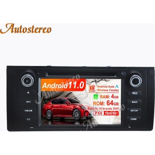 Android 10.0 4G+64G Car Radio Car GPS Navigation For BMW M5 E39 1995-2003 Multimedia Player Radio Tape Recorder Auto Stereo ISP