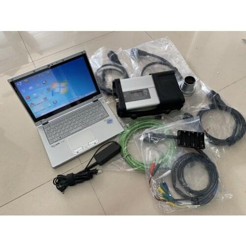 MB Diagnostic tool used Laptop CF-AX2 Super Fast Lightweight SD Connect Compact 5 2020 for MB Star C5 mini SSD Software Install